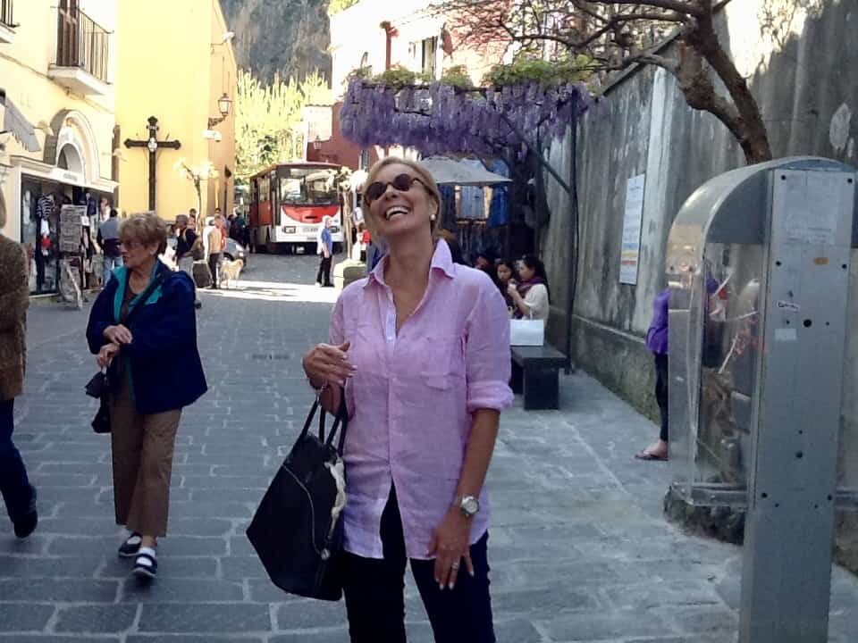 Regresaría a Positano todas las primaveras a inspirarme del encanto de un lugar de donde brotan ideas maravillosas.