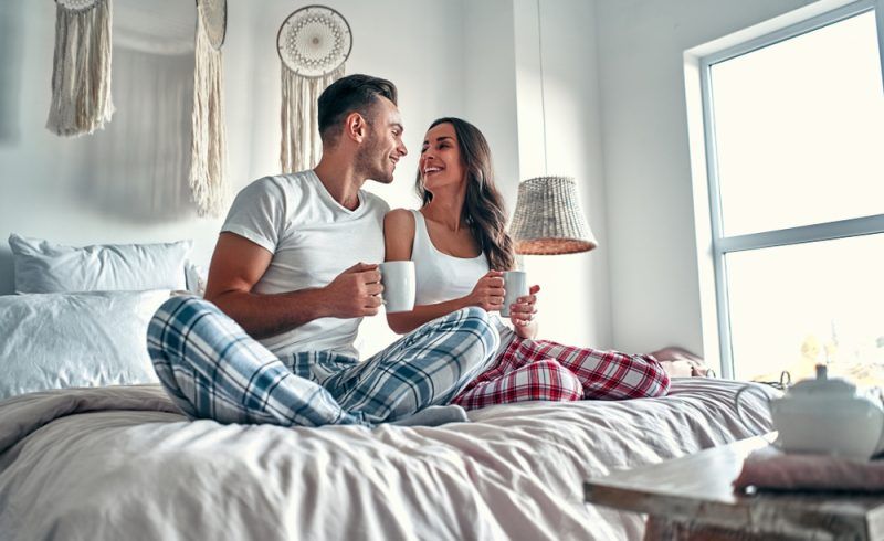 La creatividad es importantísima en la pareja. Hacer un Matching outfit para dormir es genial.