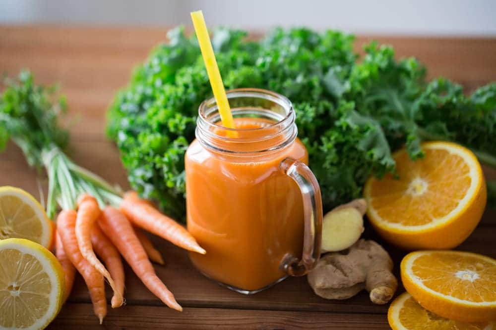 Bienestar y salud con jugos detox
