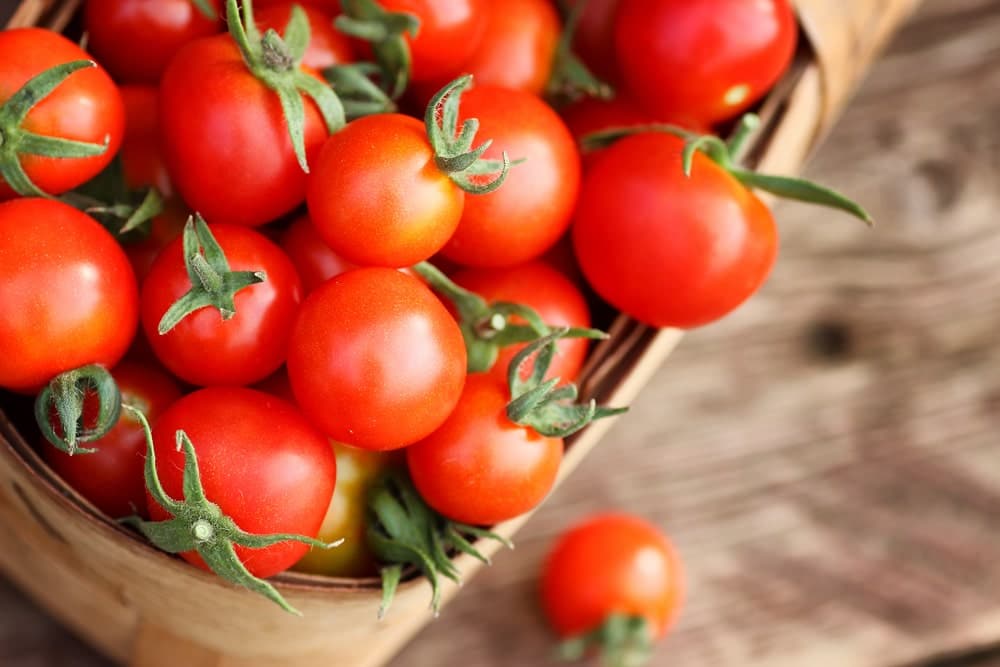 El tomate es una excelente fuente de fibra, vitaminas , potasio y hierro
