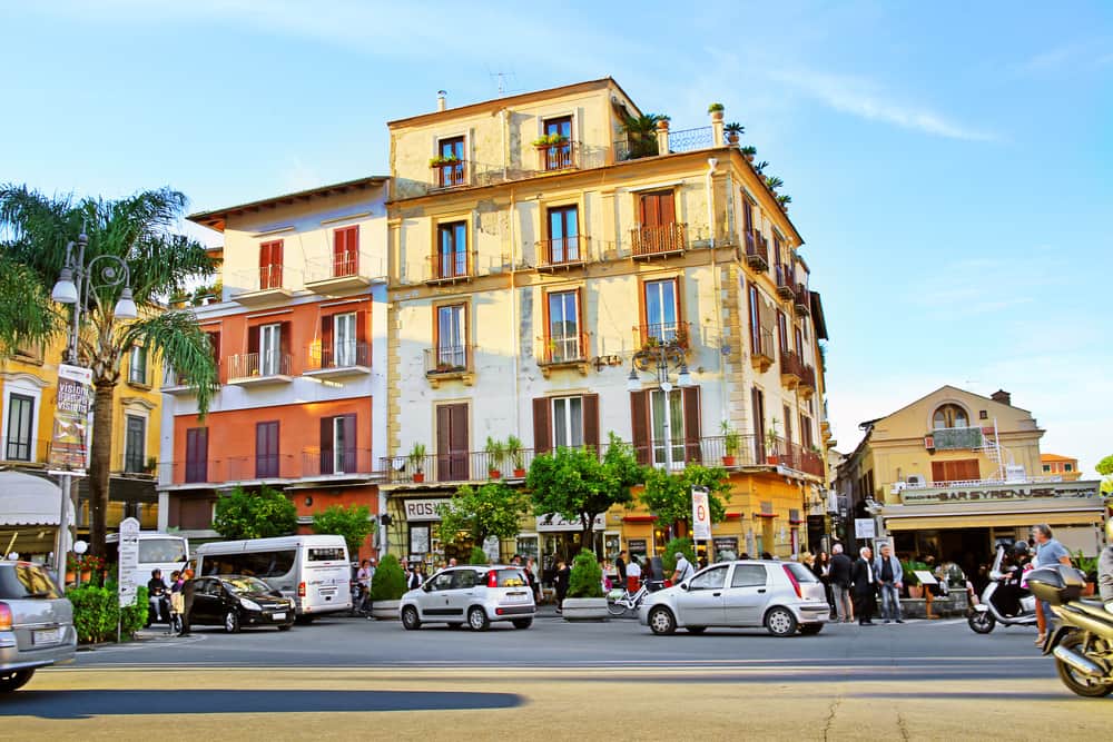 Las edificaciones en Sorrento tienen un encanto muy particular no solo para los turistas. También para los habitantes de la ciudad.